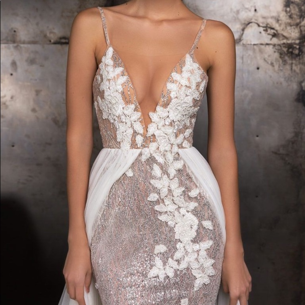 Crystal Design Wedding Gown - Size 34